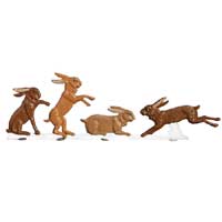 Christmas Motif Collection : Playful Bunnies in Winter 