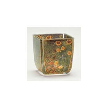 Garden with Sunflowers Tealight Holder - 2.50 inches