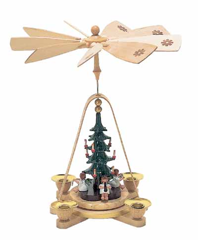 1 Tier Pyramid Christmas Tree with Angels