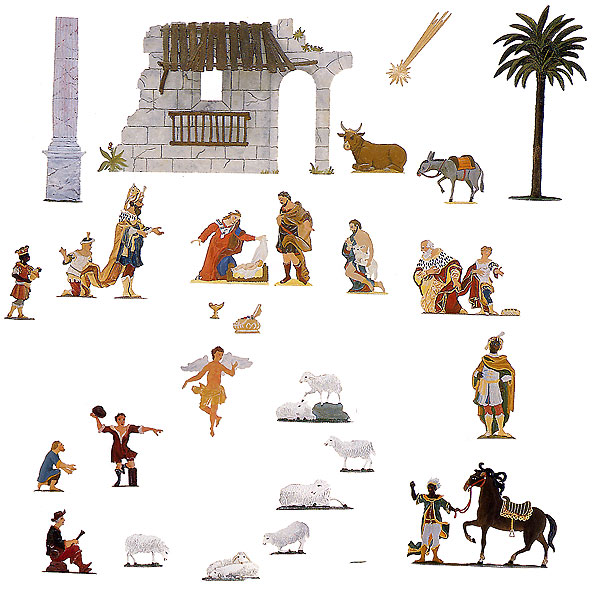Schmaedl Nativity Set (26 pieces)