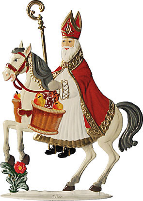 St. Nikolaus on Horseback